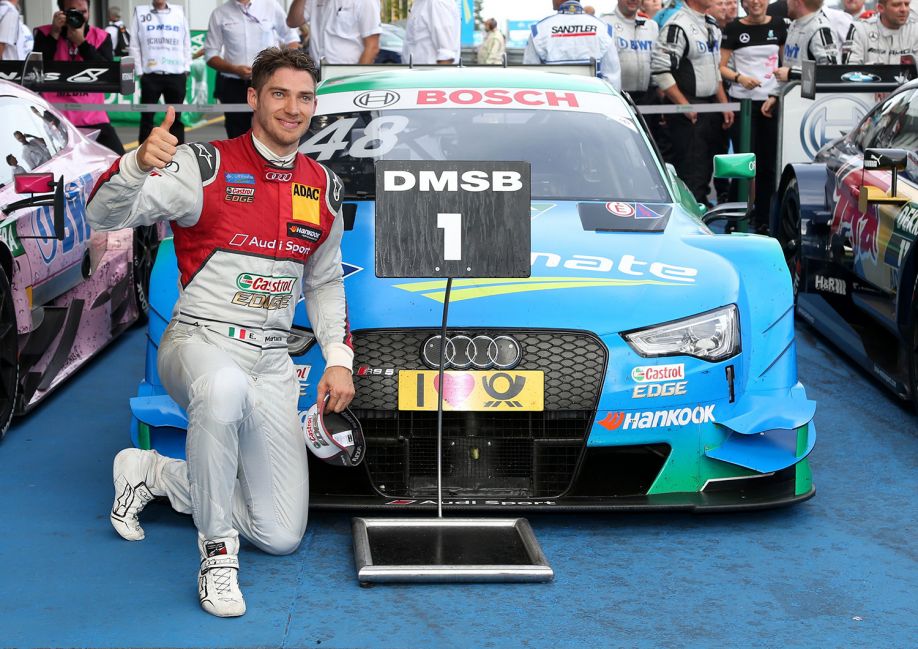 Espectáculo de Audi en el aniversario del DTM en el circuito de Nürburgring