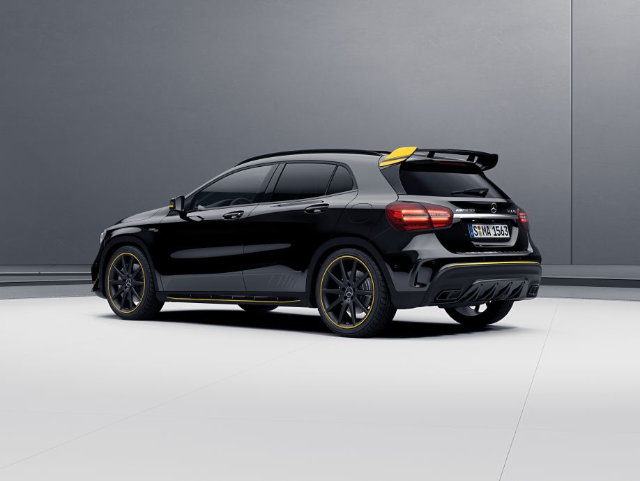 Mercedes-Benz GLA Yellow Night Edition ya disponible en Guatemala