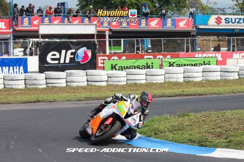 Carlo Vitale, ganador de la categoría 600 Supersport. (Foto: JJ. Marroquín)