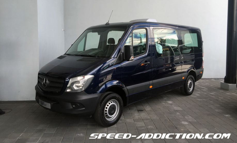 Nuevo microbús Sprinter 2017, seguridad, diseño y más espacio