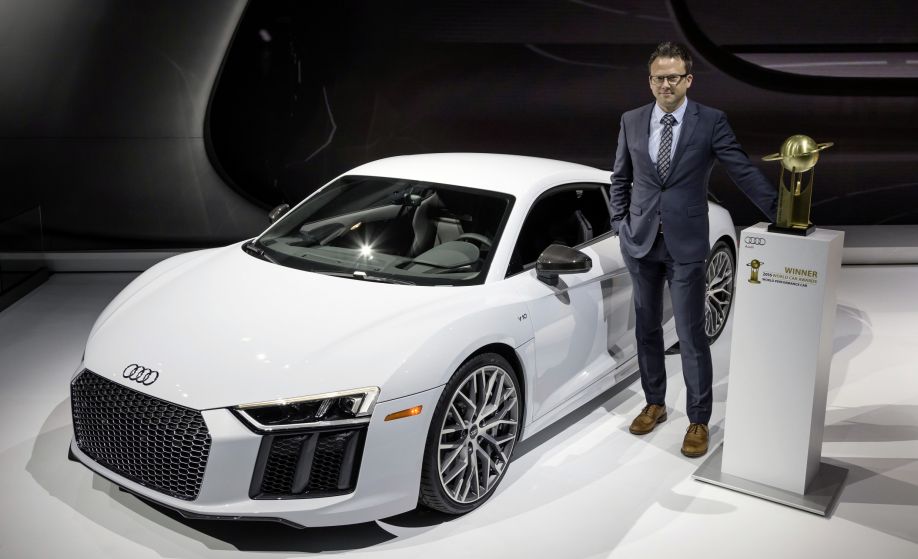 El Audi R8 es el “2016 World Performance Car”