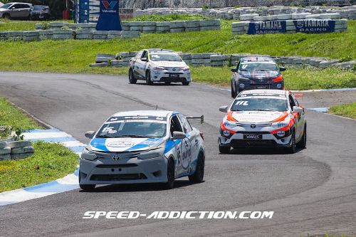 COPA TOYOTA YARIS EUROL | En emocionante primer heat Cristian Saravia se impone