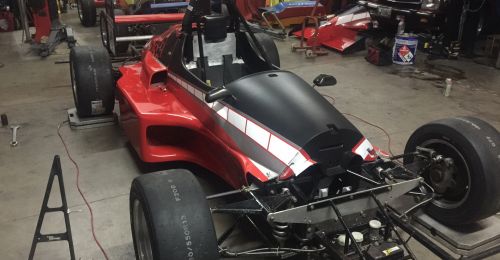 El monoplaza del campeón nacional de Fórmula Mazda